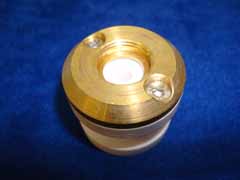Ceramic heat shield for brush  14072
