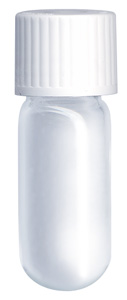Labco Exetainer 4.5ml Borosilicate Vial Round bottom 46x15.5mm Non-Evacuated, Unlabelled, Seal + White Cap. Pack of 1000