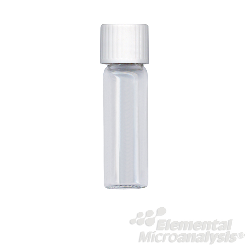 Labco-Exetainer-5.9ml-Soda-Glass-Vial-Flat-bottom-55x15.5mm-Non-Evacuated-unlabelled-Seal-+-White-Cap.-Pack-of-1000