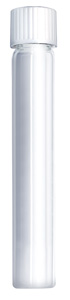 Labco-Exetainer-12ml-Soda-Glass-Vial-Flat-bottom-101x15.5mm-Non-Evacuated-unlabelled-Seal-+-White-Cap.-Pack-of-1000