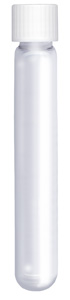 Labco Exetainer 12ml Borosilicate Glass Vial Round bottom 101x15.5mm Non-Evacuated Unlabelled Seal + White Cap. Pack of 1000