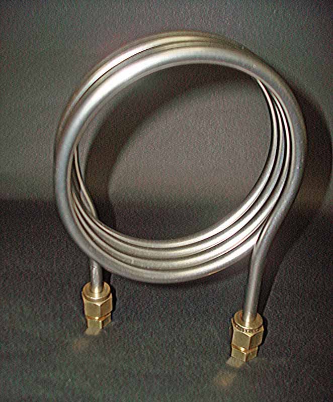 Modified GC column TC/EA 1.5m long 1/4 Stainless Steel