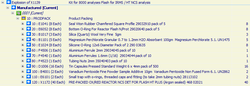 Kit for 8000 analyses Flash for IRMS / HT NCS analysis

Vanadium Pentoxide Non Fused Form 6.1. UN2862