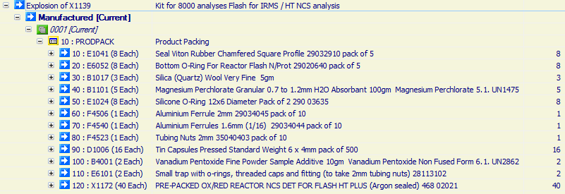 Kit for 8000 analyses Flash for IRMS / HT NCS analysis

Vanadium Pentoxide Non Fused Form 6.1. UN2862