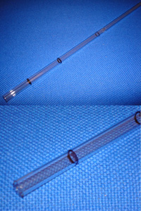 Pyrolysis Tube Oxygen Transparent Silica CEC240/440 