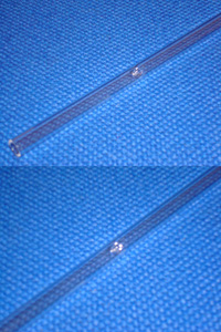 Exit Tube Transparent Silica MCTS120/130 