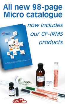 New CHNSO microanalysis catalogue