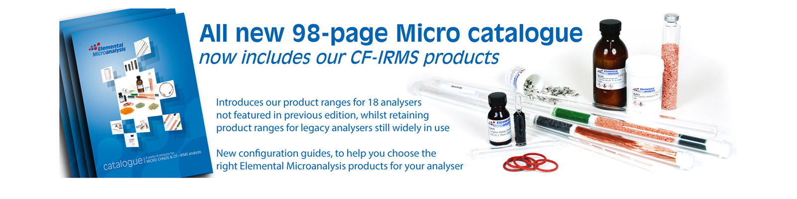 Independent Manufacturer of Elemental Analysis consumables