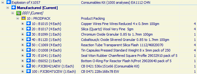 Consumables Kit (1000 analyses) EA1112 CHN 